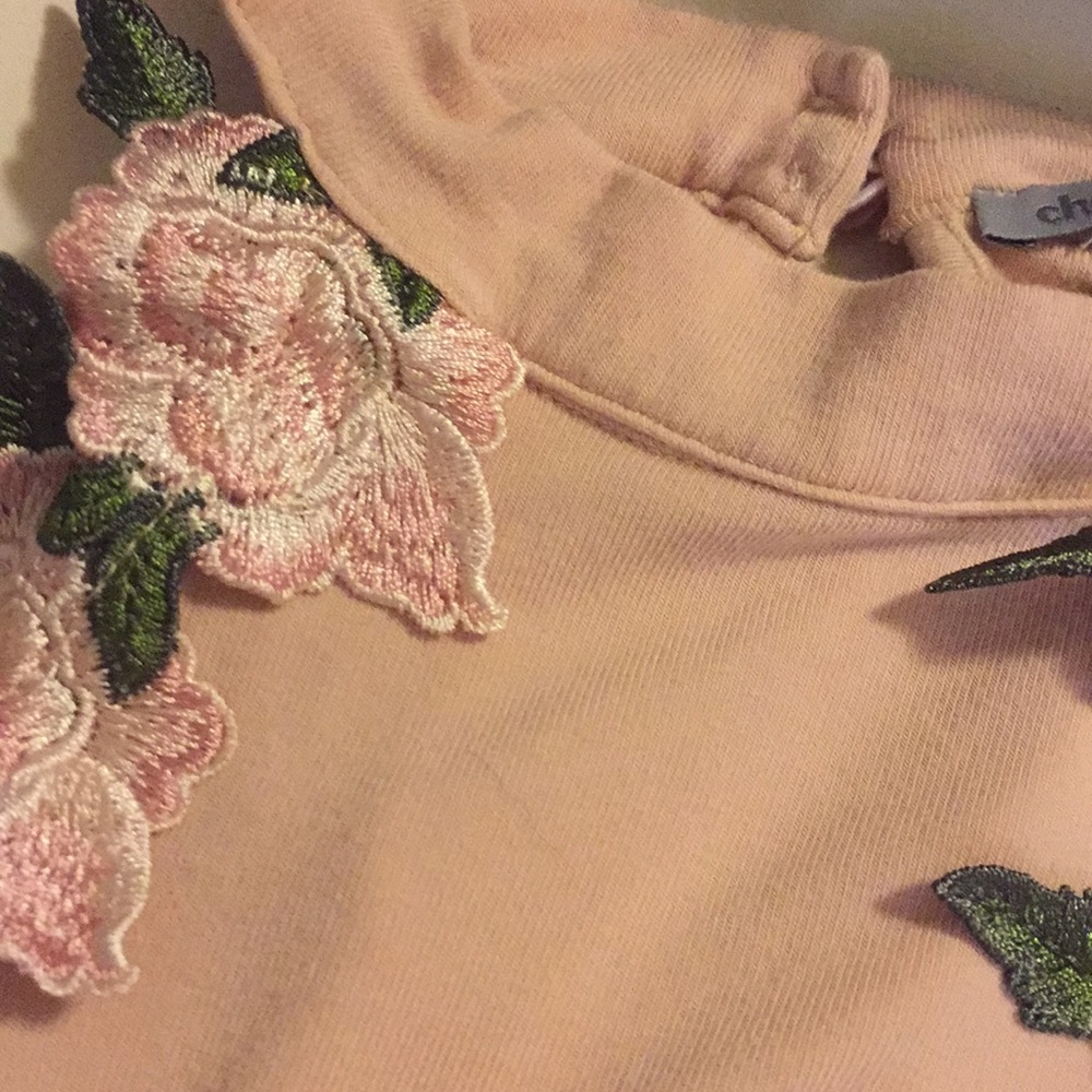 Cute floral body suit